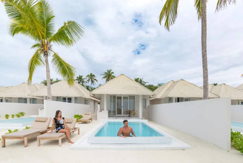 Grand Beach Suite With Pool фото 1. sun-siyam-olhuveli