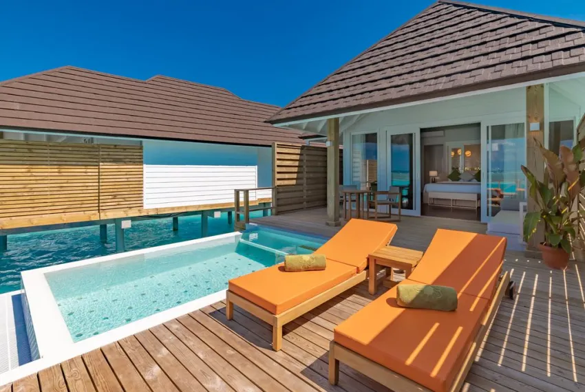 Grand Water Villa With Pool. Sun Siyam Olhuveli Maldives. Фото 1