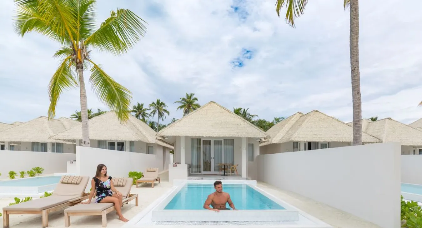 Grand Beach Suite With Pool фото 1. sun-siyam-olhuveli