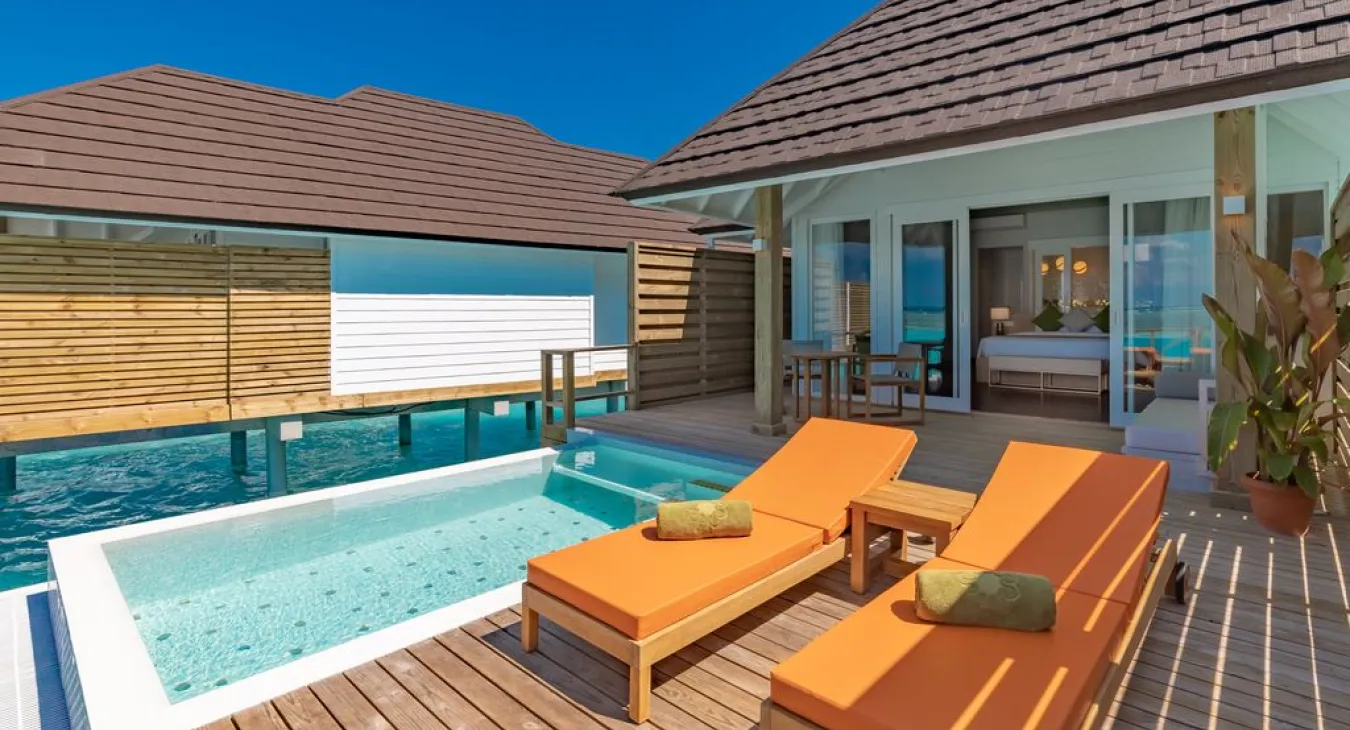 Grand Water Villa With Pool. Sun Siyam Olhuveli Maldives. Фото 1